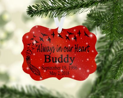 Picture of Personalized Memory Christmas Ornament