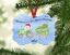 Picture of Green Tractor Personalized Christmas Ornament